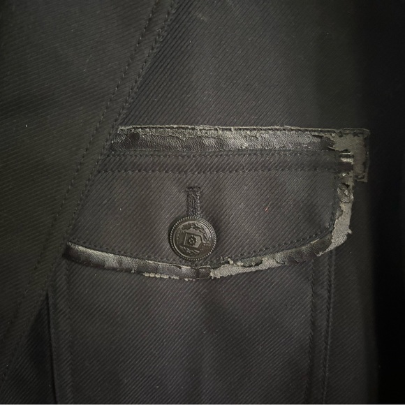 Guess Jacket men’s medium, punk rocker/ goth NWOT - Picture 3 of 7